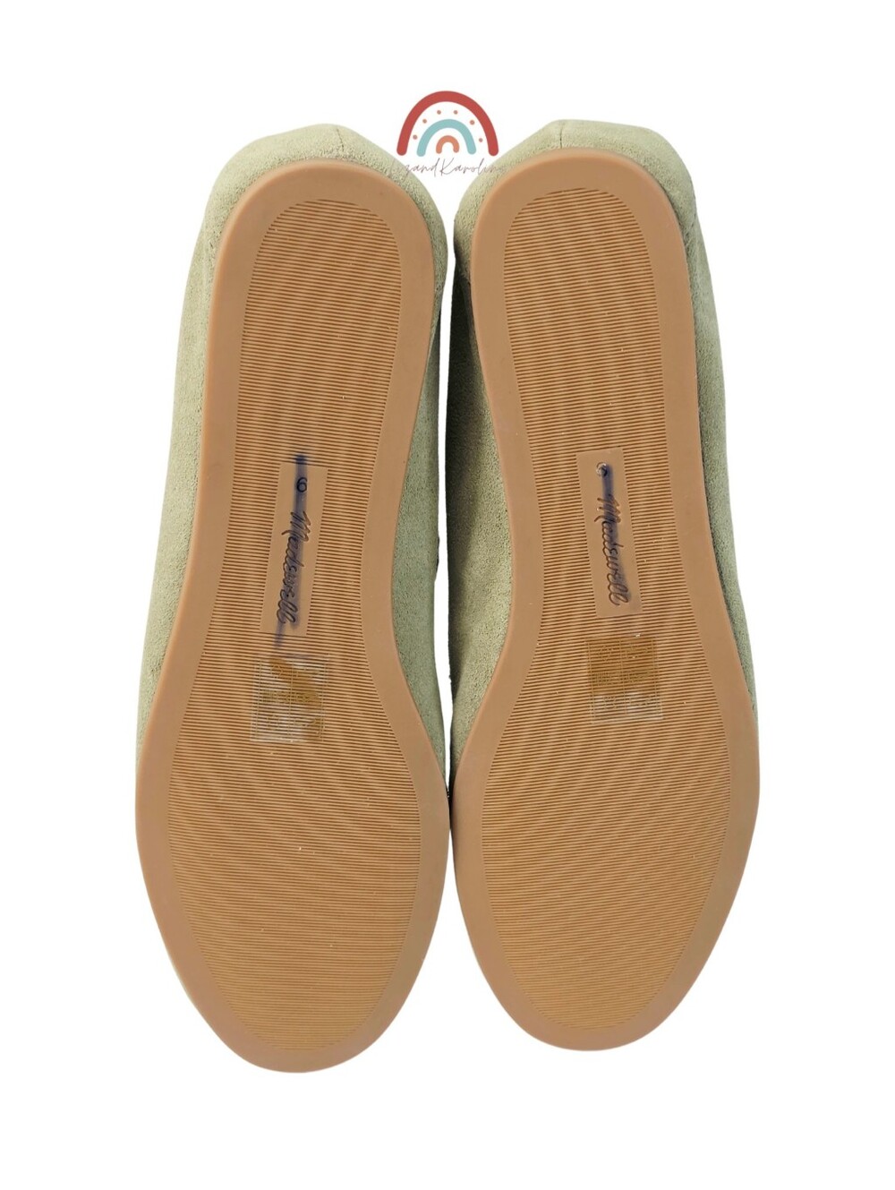 New! Madewell The Jamie Boat Shoe in Leather Suede Pale Fatigue 9 - Picture 15 of 15